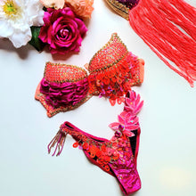 Load image into Gallery viewer, Pink and Coral FMG Costume (rent)