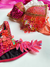 Load image into Gallery viewer, Pink and Coral FMG Costume (rent)
