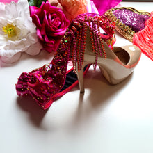 Load image into Gallery viewer, Pink and Coral FMG Costume (rent)