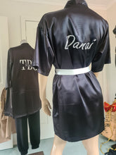 Load image into Gallery viewer, Black Custom Competition Robe - KoKo AustraliaBlack Custom Competition RobeKoKo Australia