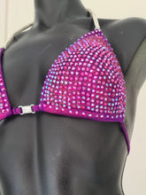 Load image into Gallery viewer, Fuschia bikini with full coverage crystals (includes deposit) - KoKo AustraliaFuschia bikini with full coverage crystals (includes deposit)KoKo Australia