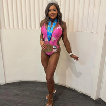 Load image into Gallery viewer, Barbie Pink One Piece Swimsuit rental