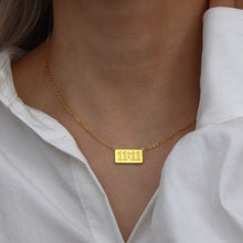 Load image into Gallery viewer, 11:11 Stainless Steel necklace with gold or silver plating 11 11 MAKE A WISH - KoKo Australia11:11 Stainless Steel necklace with gold or silver plating 11 11 MAKE A WISHKoKo Australia