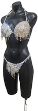 Load image into Gallery viewer, Iridescent shimmer asymmetrical FMG costume