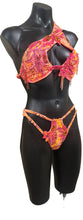 Load image into Gallery viewer, Pink and Coral asymmetric FMG Costume
