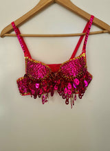 Load image into Gallery viewer, Belly dancer sequin bra for theme wear - KoKo AustraliaBelly dancer sequin bra for theme wearKoKo Australia