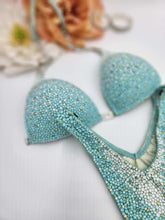 Load image into Gallery viewer, Mint and white ombre bikini (Figure and/or Fitness/bikini)