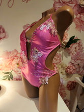 Load image into Gallery viewer, Barbie Pink One Piece Swimsuit rental