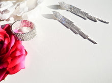 Load image into Gallery viewer, The Patty double ladder earrings