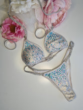 Load image into Gallery viewer, 67 bikinis swimsuit bikini white and teal