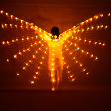 Load image into Gallery viewer, Multi-colour rainbow LED light up wings