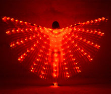 Load image into Gallery viewer, Multi-colour rainbow LED light up wings