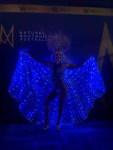 Load image into Gallery viewer, Multi-colour rainbow LED light up wings