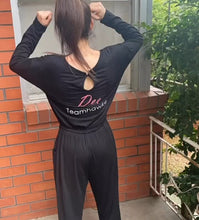 Load image into Gallery viewer, Tanning oneise tansuit for fake tanning and competition tan comp tan jumpsuit