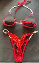 Load image into Gallery viewer, Stunning red two piece (price includes refundable deposit)
