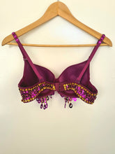 Load image into Gallery viewer, Belly dancer sequin bra for theme wear - KoKo AustraliaBelly dancer sequin bra for theme wearKoKo Australia
