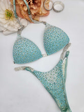 Load image into Gallery viewer, Mint and white ombre bikini (Figure and/or Fitness/bikini)
