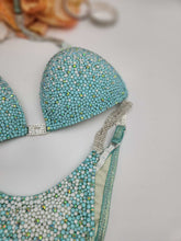 Load image into Gallery viewer, Mint and white ombre bikini (Figure and/or Fitness/bikini)
