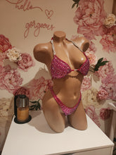 Load image into Gallery viewer, Raspberry red/pink figure suit

