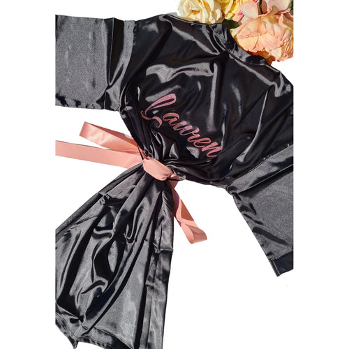 Black Custom Competition Robe - KoKo AustraliaBlack Custom Competition RobeKoKo Australia