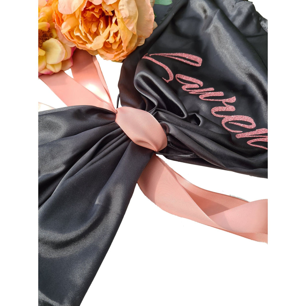 Black Custom Competition Robe - KoKo AustraliaBlack Custom Competition RobeKoKo Australia