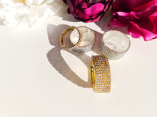 Load image into Gallery viewer, Gold rhinestone bracelet for comp
