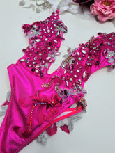 Load image into Gallery viewer, Barbie pink swimsuit couture custom
