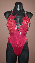 Load image into Gallery viewer, Couture red swimsuit
