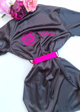 Load image into Gallery viewer, &quot;TLC Physiques&quot; Black Team Competition Robe
