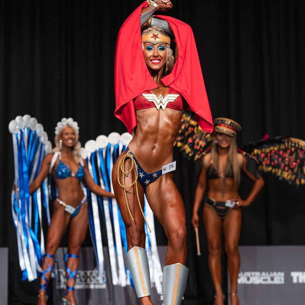 Superhero Wonder Woman theme wear costume (Cosultation)